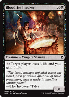 Bloodrite Invoker (Duel Decks: Zendikar vs Eldrazi) Medium Play