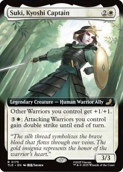 Suki, Kyoshi Captain (Extended Art) (Avatar: The Last Airbender: Eternal-Legal) Light Play