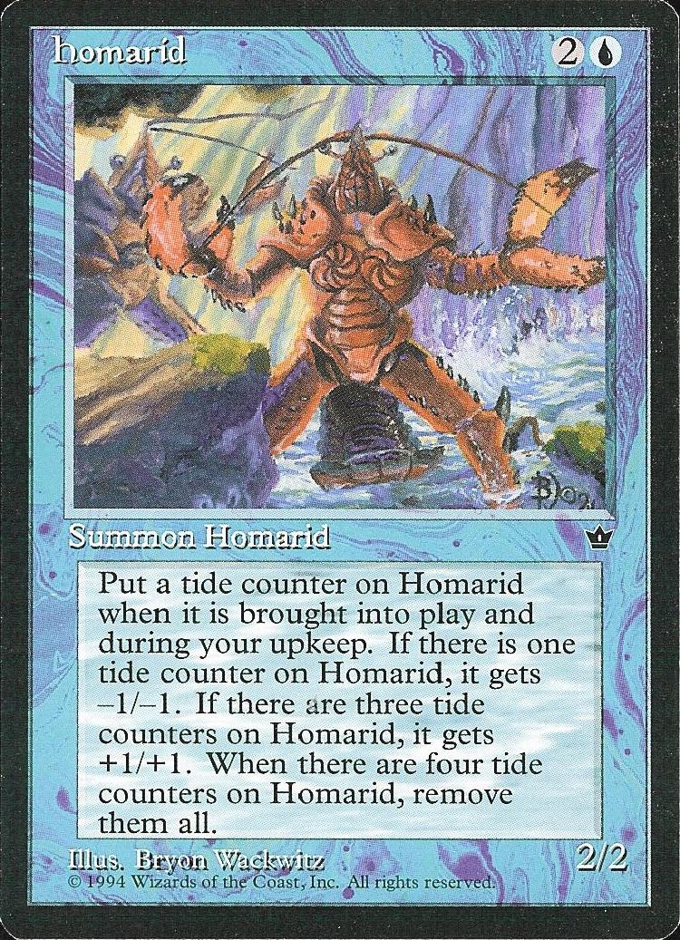Homarid (Wackwitz) (Fallen Empires) Light Play