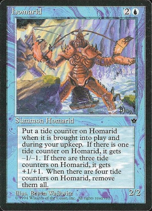 Homarid (Wackwitz) (Fallen Empires) Light Play