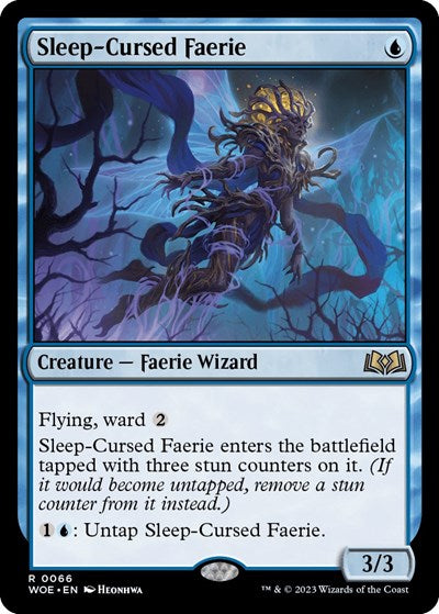 Sleep-Cursed Faerie (Wilds of Eldraine) Light Play
