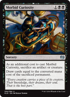 Morbid Curiosity (Kaladesh) Light Play