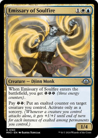 Emissary of Soulfire (Modern Horizons 3) Light Play Foil