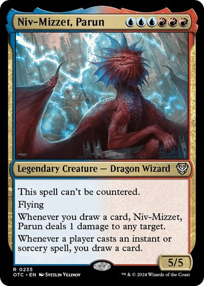 Niv-Mizzet, Parun (Commander: Outlaws of Thunder Junction) Near Mint