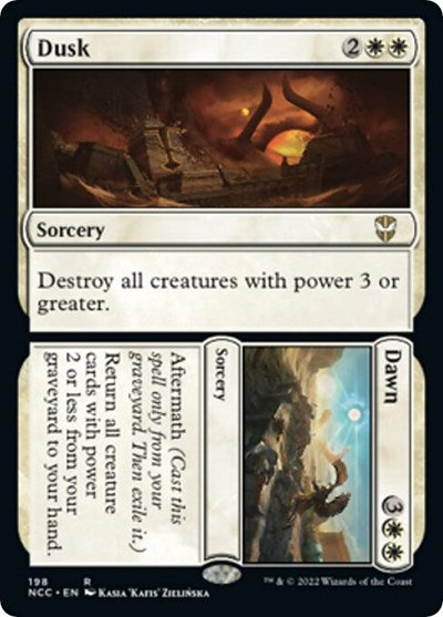 Dusk // Dawn (Commander: Streets of New Capenna) Light Play