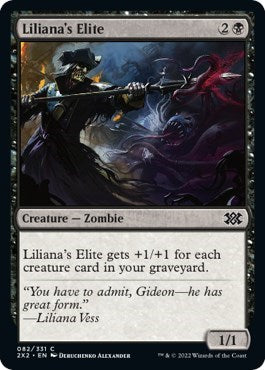 Liliana's Elite (Double Masters 2022) Light Play Foil