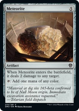 Meteorite (Dominaria United) Light Play