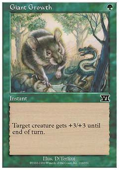 Giant Growth (Classic 6th Edition) Light Play