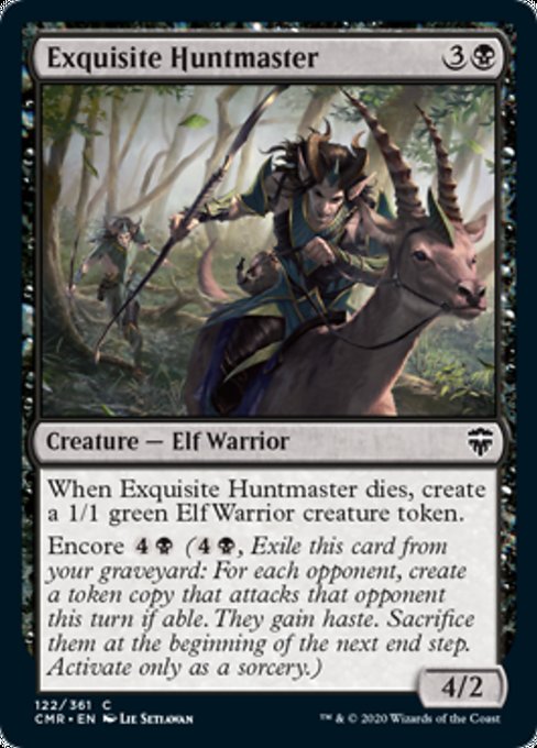 Exquisite Huntmaster (Commander Legends) Light Play