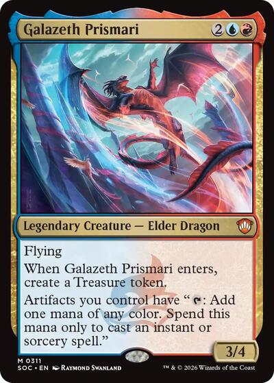 Galazeth Prismari (Commander: Secrets of Strixhaven) Light Play