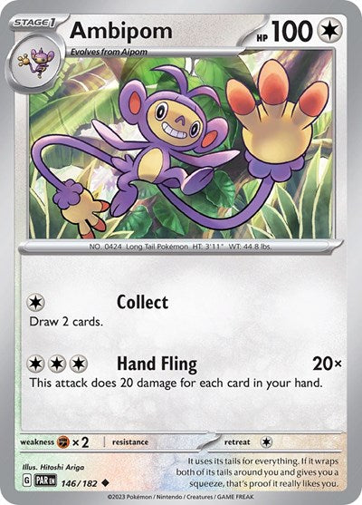Ambipom (Scarlet and Violet: Paradox Rift) Light Play