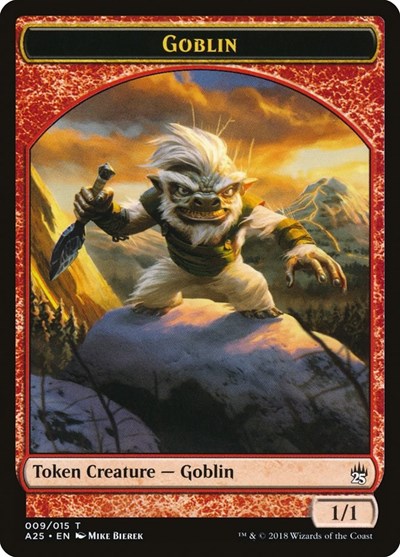 Goblin Token (009) (Masters 25) Light Play