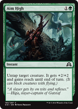 Aim High (Shadows Over Innistrad) Light Play