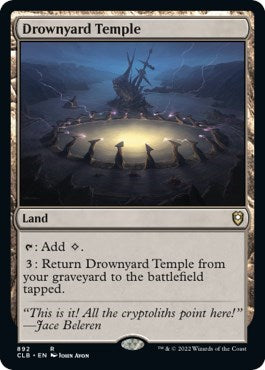 Drownyard Temple (Commander Legends: Battle for Baldur's Gate) Light Play