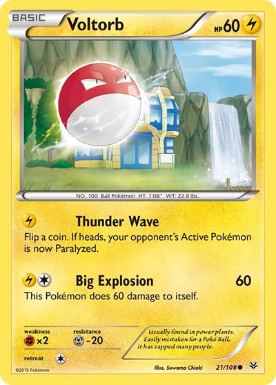 Voltorb (XY Roaring Skies) Medium Play