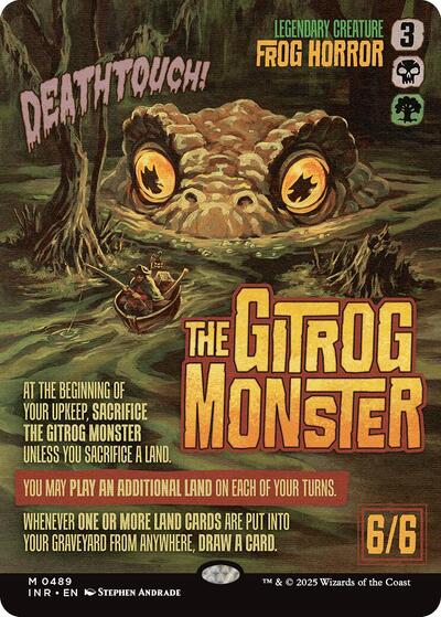The Gitrog Monster (Showcase) (Innistrad Remastered) Light Play