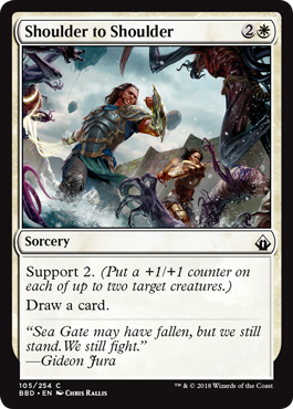 Shoulder to Shoulder (Battlebond) Light Play