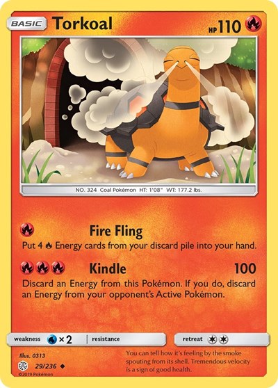 Torkoal (SM - Cosmic Eclipse) Light Play