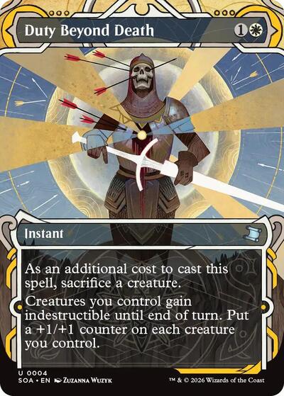 Duty Beyond Death (Secrets of Strixhaven: Mystical Archive) Light Play