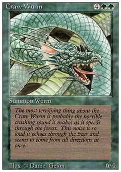 Craw Wurm (Revised) Heavy Play