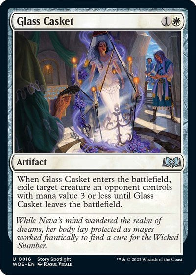 Glass Casket (Wilds of Eldraine) Light Play