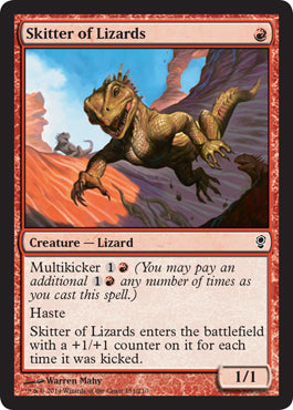 Skitter of Lizards (Conspiracy) Light Play