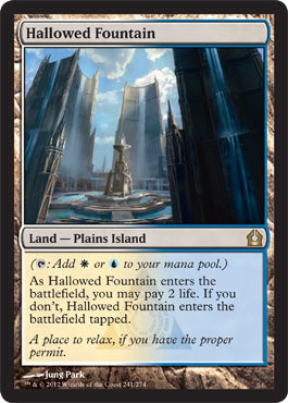 Hallowed Fountain (Return to Ravnica) Near Mint