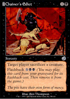 Chainer's Edict (Torment) Light Play Foil