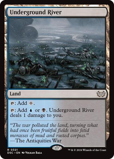 Underground River (Commander: Duskmourn: House of Horror) Light Play
