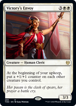 Victory's Envoy (Theros Beyond Death) Light Play