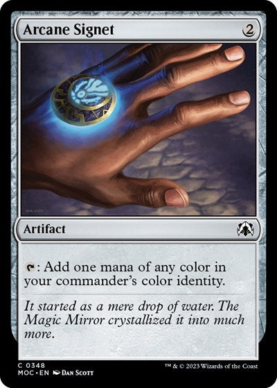 Arcane Signet (Commander: March of the Machine) Light Play