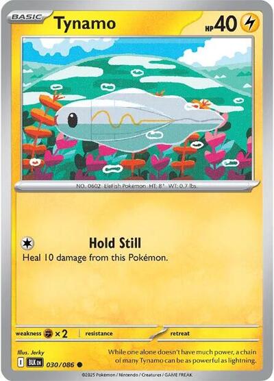Tynamo (SV: Black Bolt) Light Play Reverse Holofoil
