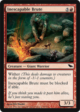 Inescapable Brute (Shadowmoor) Light Play