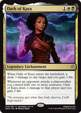 Oath of Kaya (War of the Spark) Medium Play