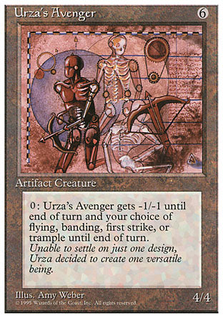 Urza's Avenger (4th Edition) Heavy Play
