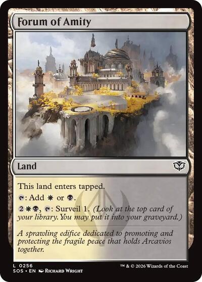 Forum of Amity (Secrets of Strixhaven) Light Play