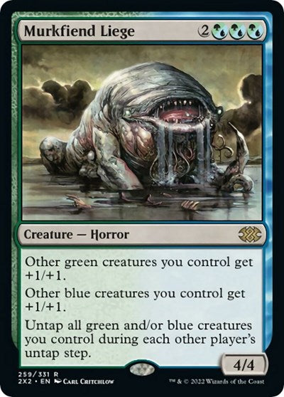 Murkfiend Liege (Double Masters 2022) Near Mint Foil