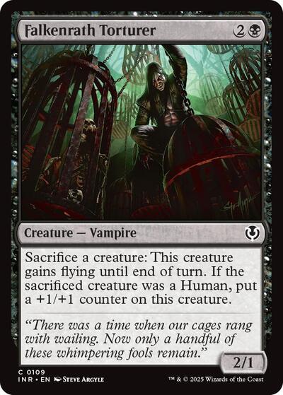 Falkenrath Torturer (Innistrad Remastered) Light Play Foil