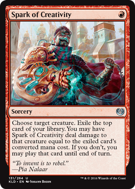 Spark of Creativity (Kaladesh) Light Play