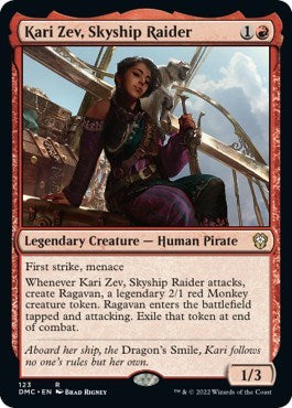 Kari Zev, Skyship Raider (Commander: Dominaria United) Light Play