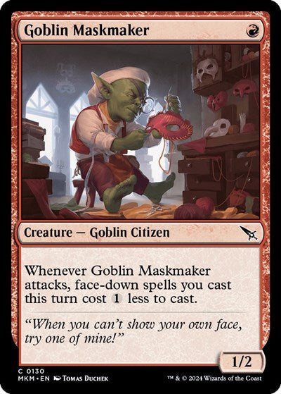 Goblin Maskmaker (Murders at Karlov Manor) Light Play