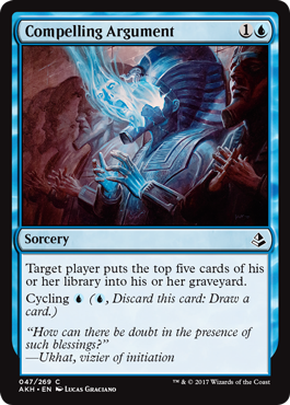 Compelling Argument (Amonkhet) Light Play