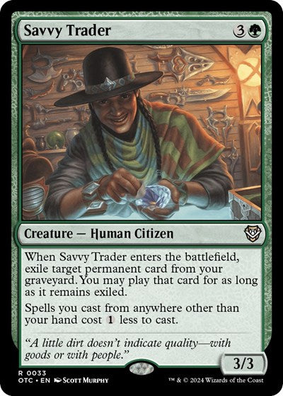 Savvy Trader (Commander: Outlaws of Thunder Junction) Light Play