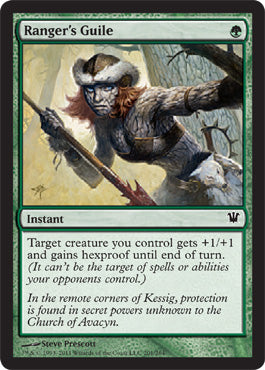 Ranger's Guile  (Innistrad) Light Play