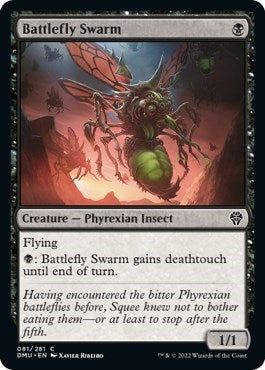 Battlefly Swarm (Dominaria United) Light Play