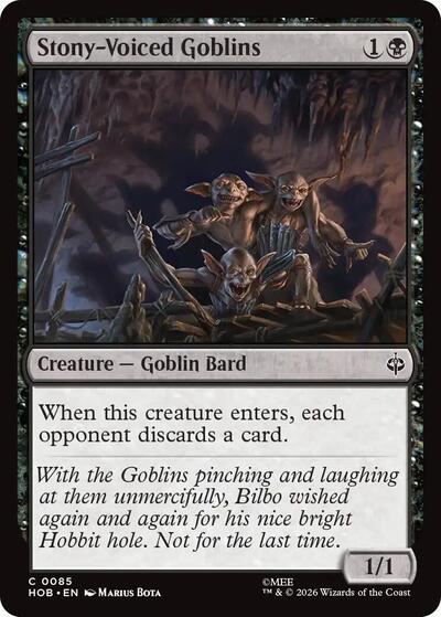 Stony-Voiced Goblins (The Hobbit) Light Play