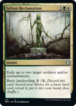 Sylvan Reclamation (Commander: Dominaria United) Light Play