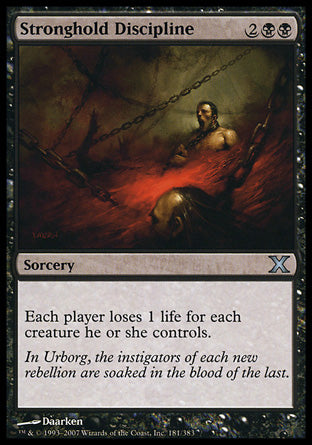 Stronghold Discipline (10th Edition) Light Play