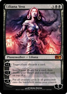 Liliana Vess (Magic 2010 Core Set) Medium Play