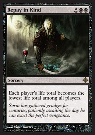 Repay in Kind (Rise of the Eldrazi) Light Play